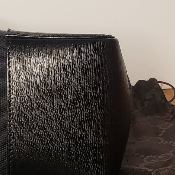 Gucci Canvas bag (with double G lining) - Picture 9 of 16